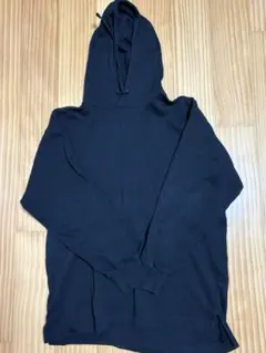 無印　黒パーカー