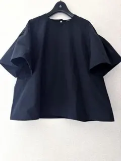 【..yuさん専用】pois long blouse tee ブラック yuさん専用】pois long blouse tee ブラック - メルカリ