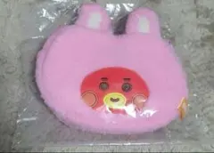 BT21 ラビット フェイス ポーチ タタ TATA