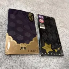 tutuannaなど、柄ナイロンタイツ M-L