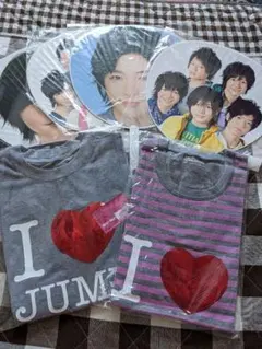 HeySayJUMPTシャツ＆うちわのサムネイル