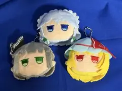 東方Project ぬいぐるみキーホルダー 3体セット キーチェーン付き