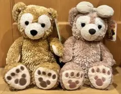 ダッフィー&シェリーメイ ぬいぐるみ Sサイズ JCBメンバーズセレクション③