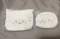 しろたん もこもこ ポーチ 巾着 未使用