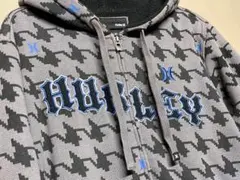 Hurley ハーレー フードジャケット 千鳥格子柄 XLのサムネイル