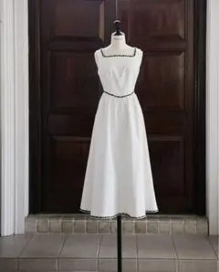 みい様ご決定済み　　Monaco Tweed Dress white / M