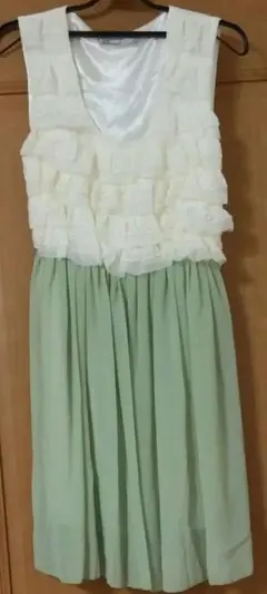 新品シフォンワンピース