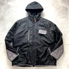 00s y2k PRADA SPORTS ナイロンジャケット 切替 テック L