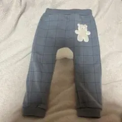 ベビー チェック柄 ボトムス80センチ