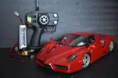 [すぐ遊べる] 1/10 タミヤ エンツォ フェラーリ XB プロポ フルメカのサムネイル