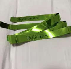 &TEAM BLAZE THE WAY 銀テープフル2本