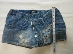 BACKS. デニムショートパンツ ダメージ加工のサムネイル