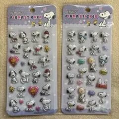 PEANUTS スヌーピー ぷくぷくシール