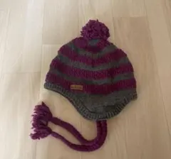 mont-bell ニット帽 ポンポン付き FREE