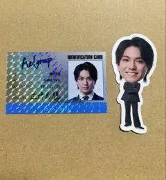 正門良規　カード & ステッカー セット