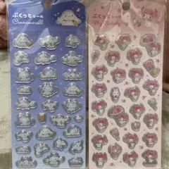 サンリオ ぷっくりシール シナモン　マイメロ　ダイソーのサムネイル