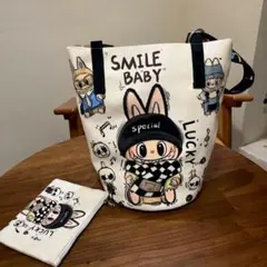 Labubu ラブブ トートバッグ ショルダーバッグ ポーチ付き