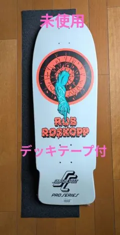 未使用！SANTA CRUZ スケボーデッキテープ付のサムネイル