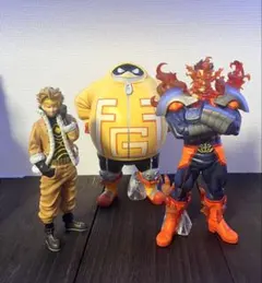 ヒロアカ　エンデヴァー、ホークス、ファットガム　フィギュア一番くじ