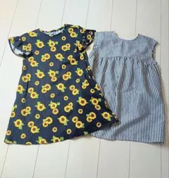 ワンピース　チュニック　2点セット　130cmのサムネイル
