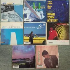 杉山清貴&オメガトライブのEPレコード四枚まとめ売り - メルカリ