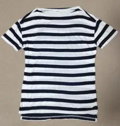【限定セール】《ユニクロ》ラメボーダー半袖Ｔシャツ Ｍサイズ