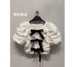 CLANE W FACE CLOUD PUFF SLEEVE TOPS - メルカリ