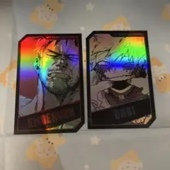 荼毘　エンデヴァー　ヒロアカ　ホロカード