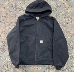 希少 USA製 Carhartt カーハート アクティブジャケット ブラック