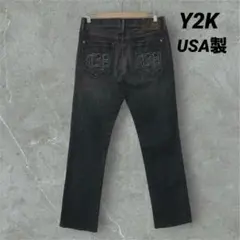 USA製 y2k archive grunge fade　ストレッチ　お兄系