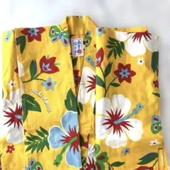 ミキハウス 浴衣 イエロー 花柄 130cmのサムネイル