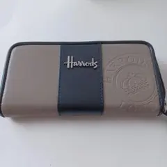 ハロッズ　Harrods　長財布　ラウンドファスナーのサムネイル