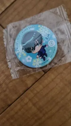 ブルーロック くら寿司 缶バッジ 糸師凛