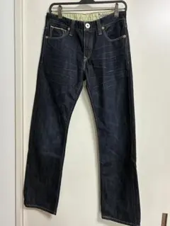 Levi's ダークブルー ストレートデニム