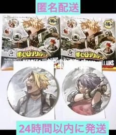 ヒロアカ 原画展　コレクション缶バッジ　上鳴　耳郎　僕のヒーローアカデミア