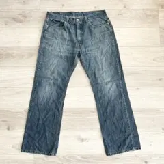 Levi's 527 ブーツカットデニム W36 フェード　濃紺　フレア