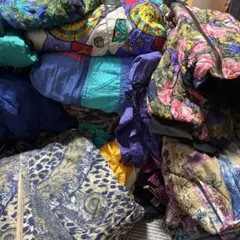 【まとめ売り】古着 ブルゾン 柄物 デザインブルゾン