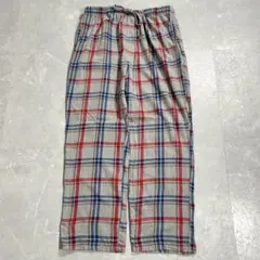 90s Chaps Ralph Lauren チェック柄 パジャマパンツ バギー - メルカリ