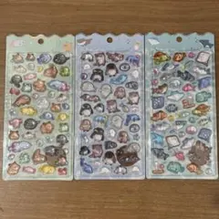 【正規品】ボンボンドロップシール 水族館限定 3種セット クーリア 新品