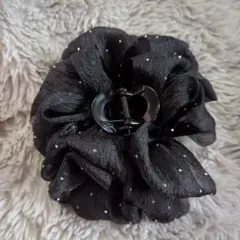 大きめかわいいラメ入りシュシュ♡