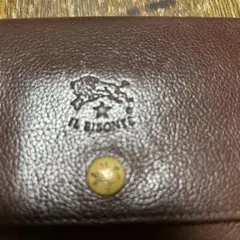 IL BISONTE ブラウン 二つ折り財布