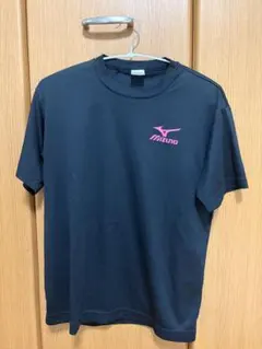 重*美様 MIZUNO ミズノ バレーボールウェア Tシャツ ブラック ピンク