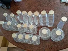 ガラスボトル　ハーバリウム　20こ　おまけあり