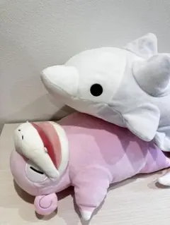 ポケモンスリープ　ぬいぐるみ　ヤドン　ゲンガー カビゴン　まとめうり ポケモンたちの“寝ている姿”がぬいぐるみに！『Pokémon Sleep』テーマ