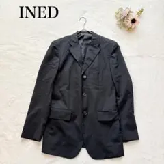 【イネドオム】テーラードジャケット（M）ビジネス スーツ上 ウール シンプル