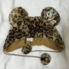 ディズニー ミニーちゃん ヒョウ柄ファンキャップ