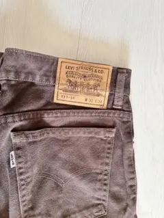 Levi Strauss & Co. 517-10 ブラウンデニム