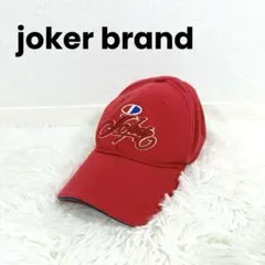 joker brand キャップ 90s ウェッサイ チカーノ 赤色 レッドのサムネイル