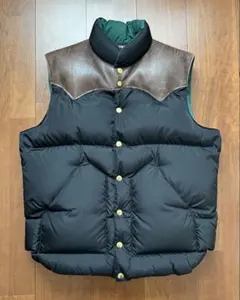 ロッキーマウンテンフェザーベッド ダウンベスト 42 XL ウエアハウス別注