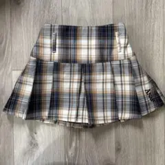 ANAP チェック柄 プリーツスカート